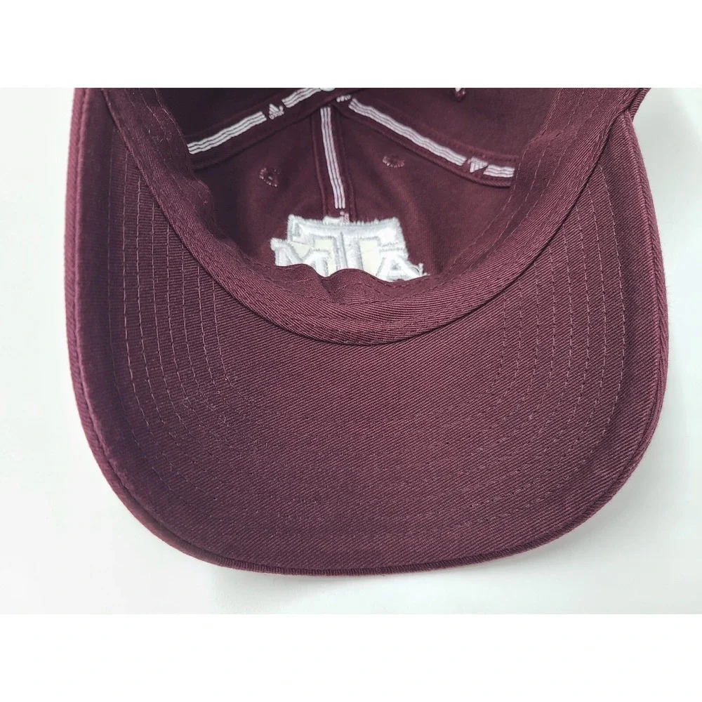 Texas A&M University Aggies Adidas SEC Strapback Adjustable Hat‎ Cap NCAA Maroon
